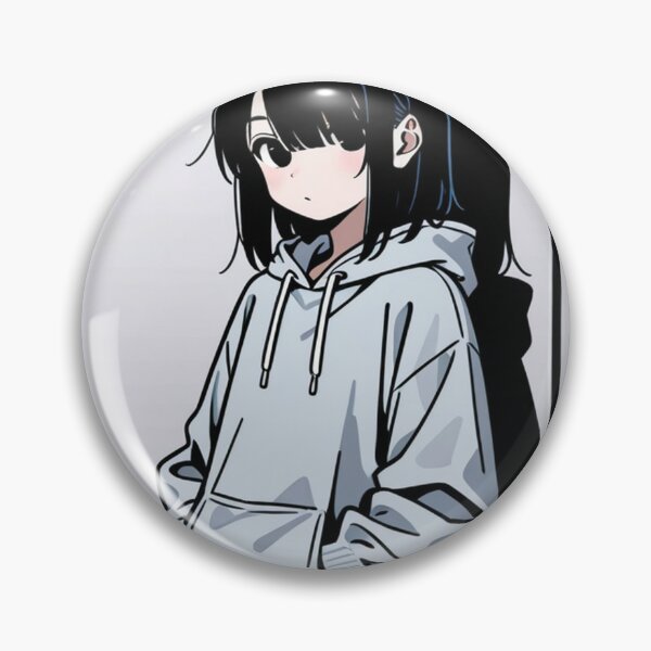 Item preview, Fashion - Man in Blue Hoodie Hood Up Streetwear Anime designed and sold by AnimeShin.
