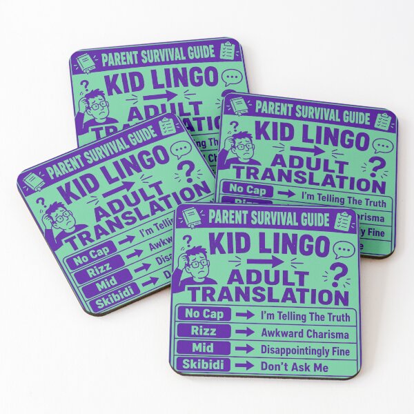 Item preview, Parent Survival Guide Kid Lingo designed and sold by AndreBarnard.