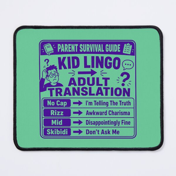 Item preview, Parent Survival Guide Kid Lingo designed and sold by AndreBarnard.