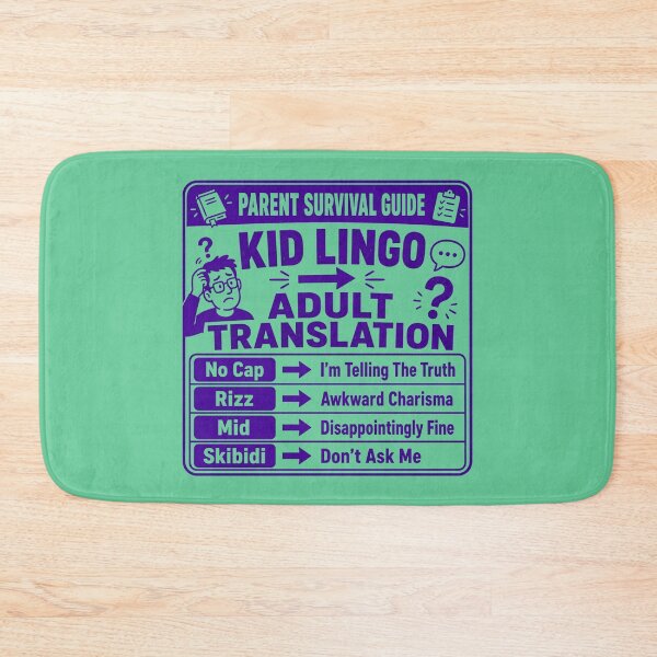 Item preview, Parent Survival Guide Kid Lingo designed and sold by AndreBarnard.