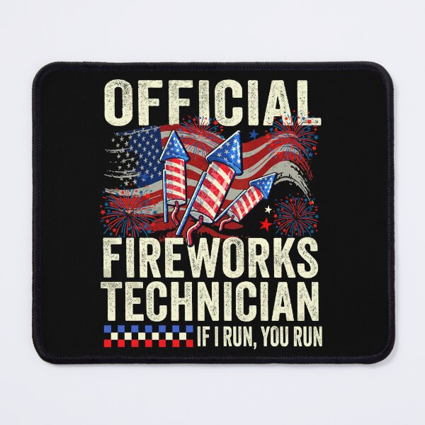 Item preview, Official Fireworks Technician designed and sold by elongatedjazz.