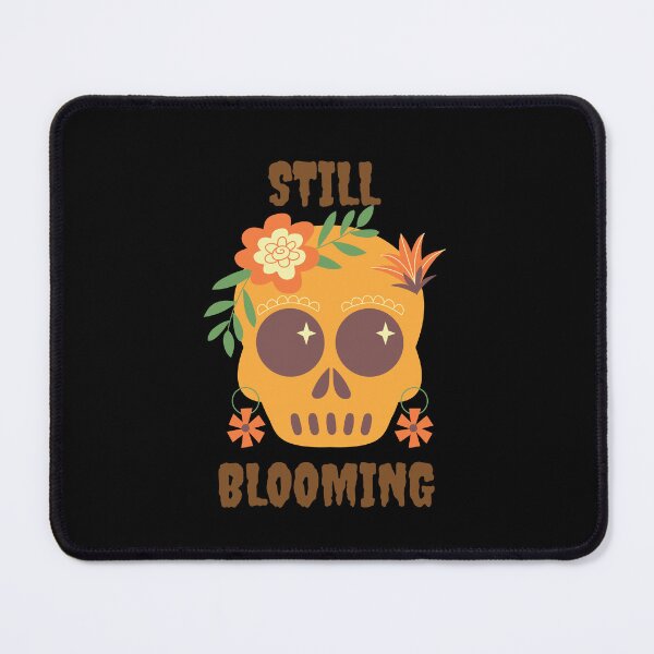 Item preview, Still Blooming Boho Floral Skull Terracotta Cottagecore Gothic Skeleton designed and sold by SoftAuraStudi0.