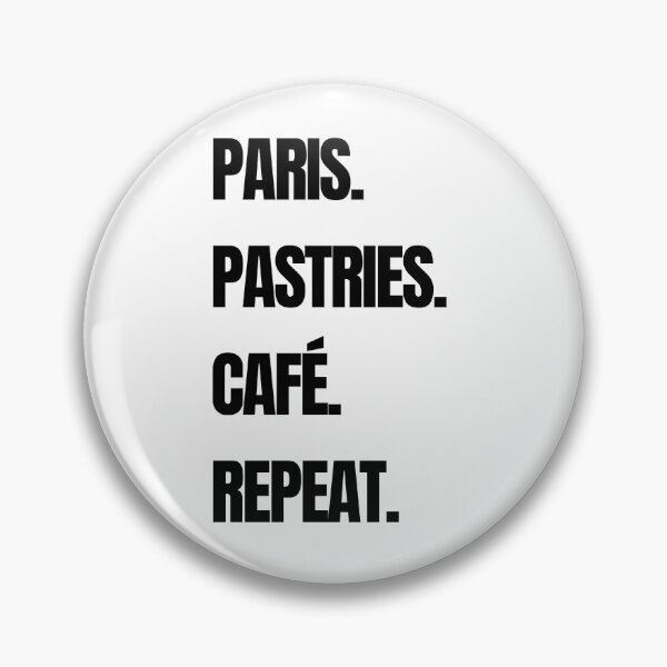 Item preview, Paris Pastries Cafe Repeat designed and sold by raffrasta.