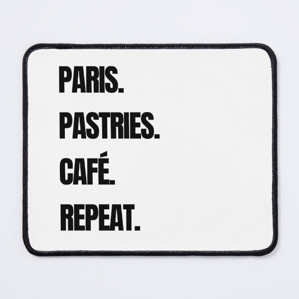 Item preview, Paris Pastries Cafe Repeat designed and sold by raffrasta.