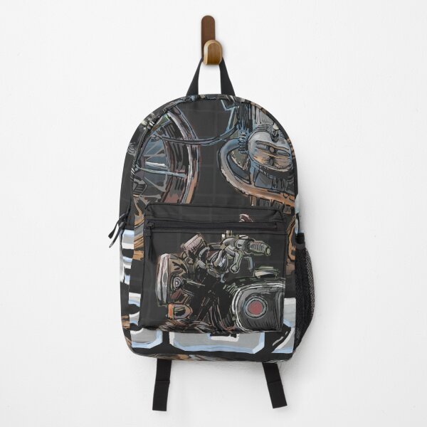 Item preview, Vintage Boxer Engine Motorcycele Perfection - Hand Drawn and Painted designed and sold by TRAVEL-ART-MOTO.