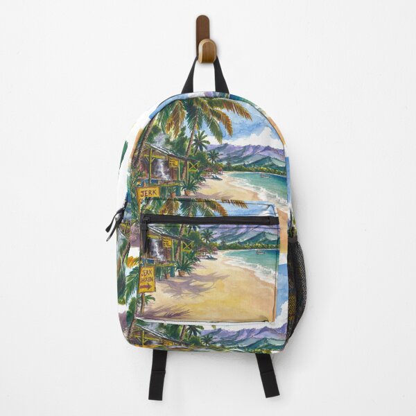 Item preview, Morning Light Facing Kingston Beneath Jamaica’s Blue Mountains designed and sold by artshop77.