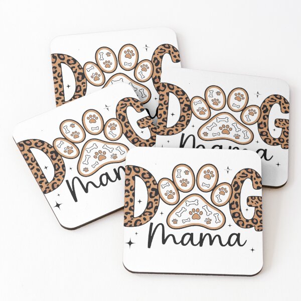 Item preview, dog mama design sticker ! ? Proud Dog Mama Vinyl Sticker – For Moms Who Prefer Paws Over People ? designed and sold by Ulikedigital14.