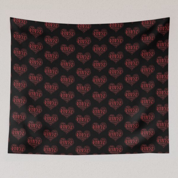 Item preview, Vinyl Records Heart designed and sold by AHobbyAJob.