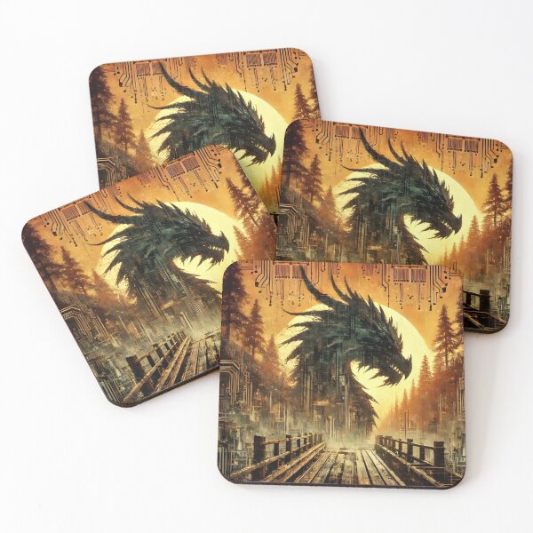 Item preview, Rust Dragon, Ai Generated Art designed and sold by ACC .