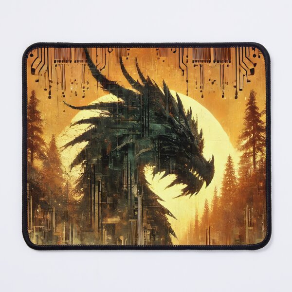 Item preview, Rust Dragon, Ai Generated Art designed and sold by ACC .