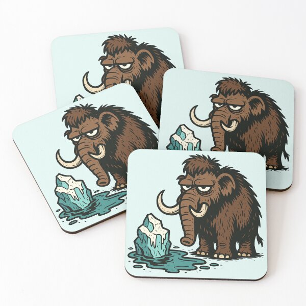 Item preview, Woolly Mammoth at the End of the Ice Age designed and sold by Ghost on Toast.