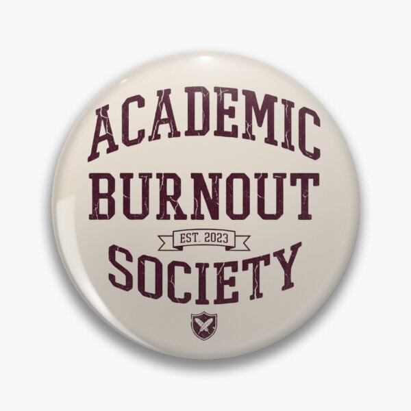 Item preview, Academic Burnout Society Dark Academia Shirt designed and sold by Amr Darwish Graphic designer.