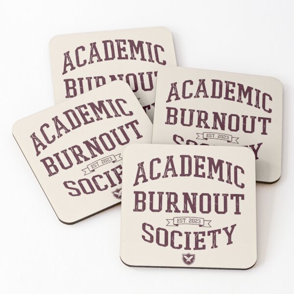 Item preview, Academic Burnout Society Dark Academia Shirt designed and sold by Amr Darwish Graphic designer.