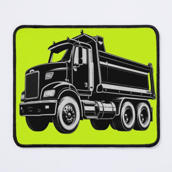 Item preview, Minimalist Dump Truck Silhouette – Heavy Equipment Construction Art designed and sold by RAYBIL.