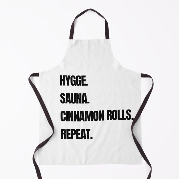 Item preview, Hygge Sauna Cinnamon Rolls Repeat designed and sold by raffrasta.