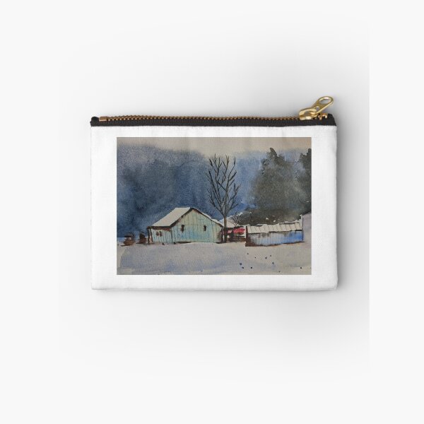 Item preview, Country house in the winter designed and sold by Arteandart.