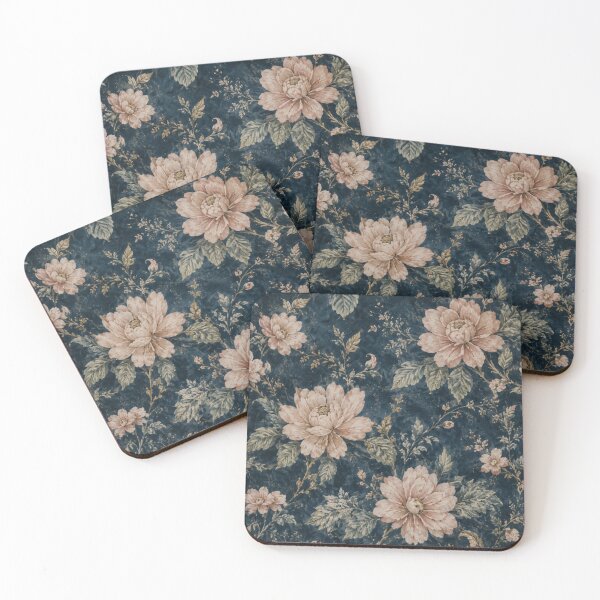 Item preview, Midnight Blossom Botanical Pattern designed and sold by Ioanna-Studio.