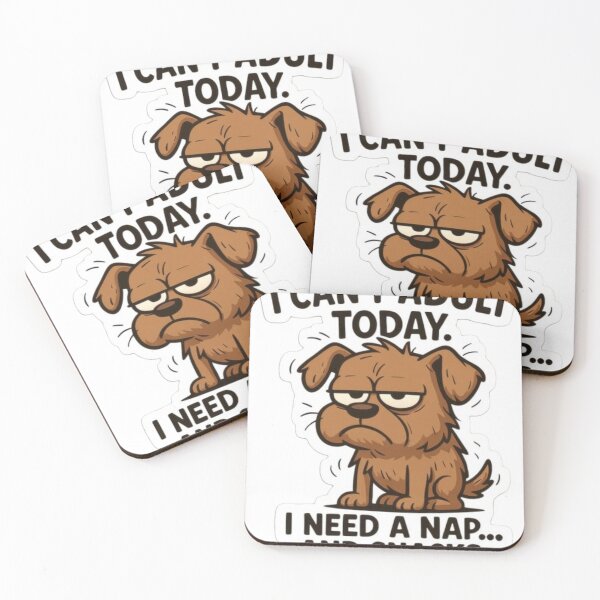 Item preview, i can't adult today. i need a nap and snacks ! The "Can't Adult Today" Survival Kit ??  Depression Nap Dip & Crunchy Escape ?? designed and sold by Ulikedigital14.