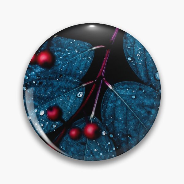 Item preview,  Red Berries in the Dark designed and sold by CunningMaskPrints.