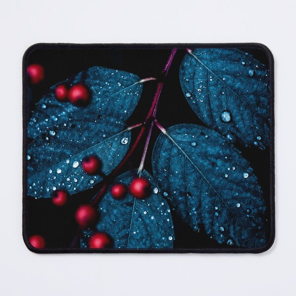 Item preview, Red Berries in the Dark designed and sold by CunningMaskPrints.