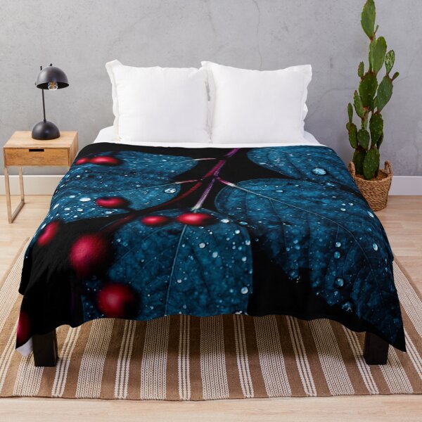 Item preview, Red Berries in the Dark designed and sold by CunningMaskPrints.
