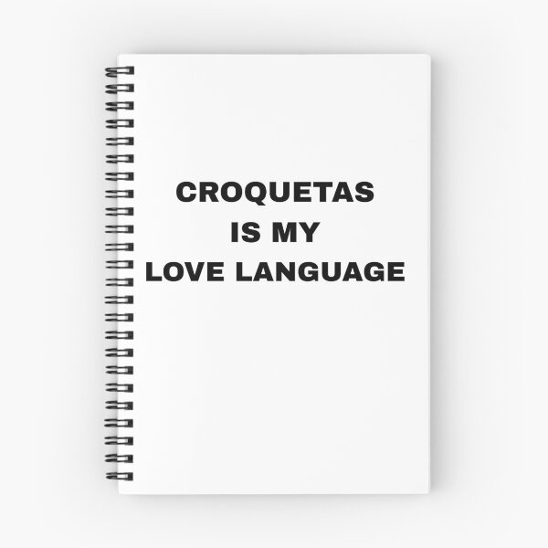 Item preview, croquetas is my love language designed and sold by raffrasta.