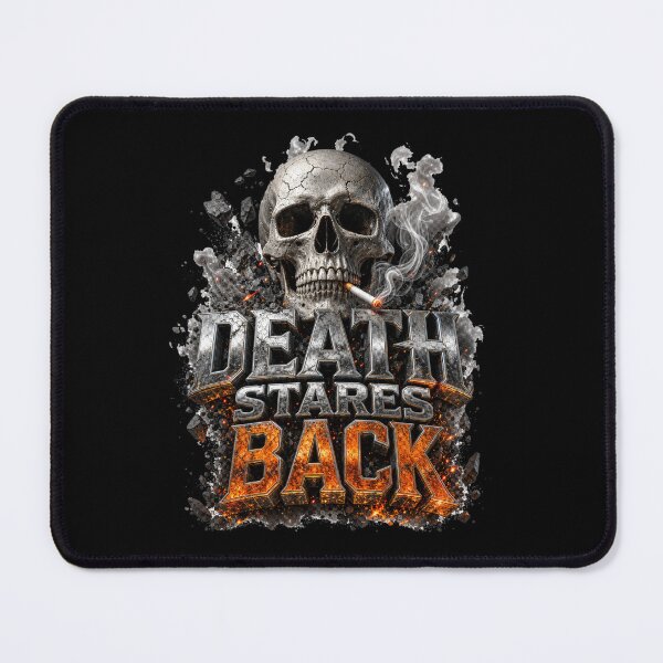 Item preview, Death Stares Back – Dark Cyberpunk Streetwear Artwork designed and sold by THAMIM REALITY 2.0.