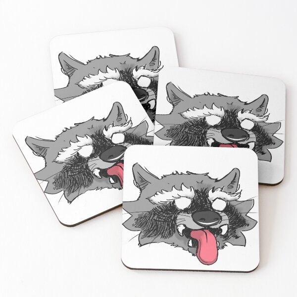 Item preview, Feral raccoon  designed and sold by dusty raccoon.