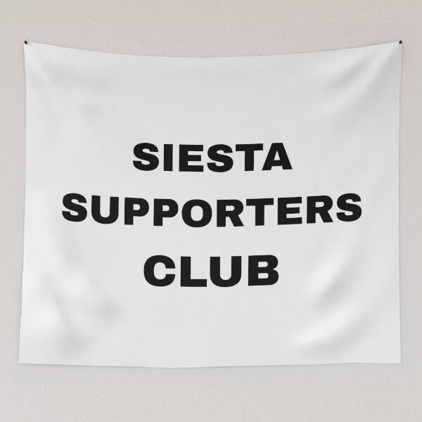 Item preview, Siesta supporters club designed and sold by raffrasta.
