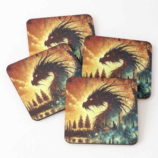 Item preview, Rust Dragon, Ai Generated Art designed and sold by ACC .