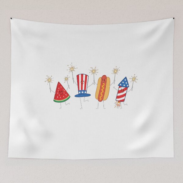 Item preview, Cute Fourth of July - Funny Summer Retro American designed and sold by jimmyneo.