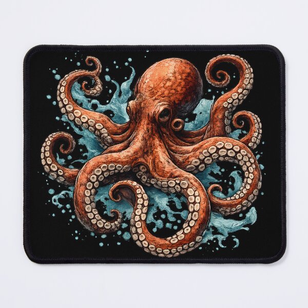 Item preview, Octopus With Twisting Tentacles. designed and sold by KICOR.