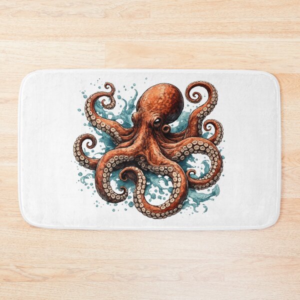 Item preview, Octopus With Twisting Tentacles. designed and sold by KICOR.