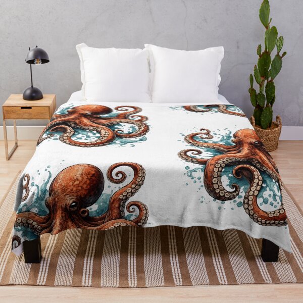 Item preview, Octopus With Twisting Tentacles. designed and sold by KICOR.
