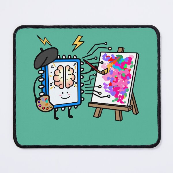 Item preview, Cute AI Artist Painting Digital Art Character designed and sold by ubborn.