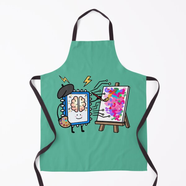 Item preview, Cute AI Artist Painting Digital Art Character designed and sold by ubborn.