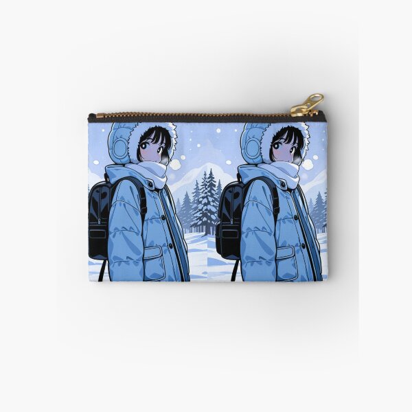 Item preview, Fashion - Man in Blue Parka Jacket Face Scarf Streetwear Anime Variant 3 designed and sold by AnimeShin.