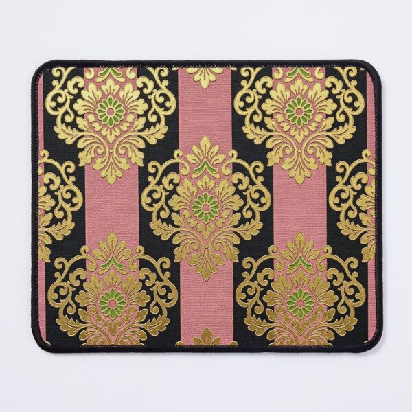 Item preview, Matte Pink Striped Damask designed and sold by DesignsByPrnces.