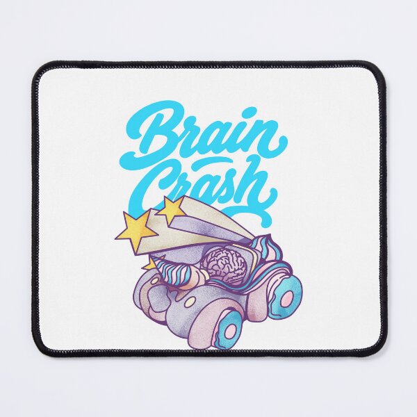 Item preview, Brain Crash Retro Overthinker designed and sold by MentalPanic.