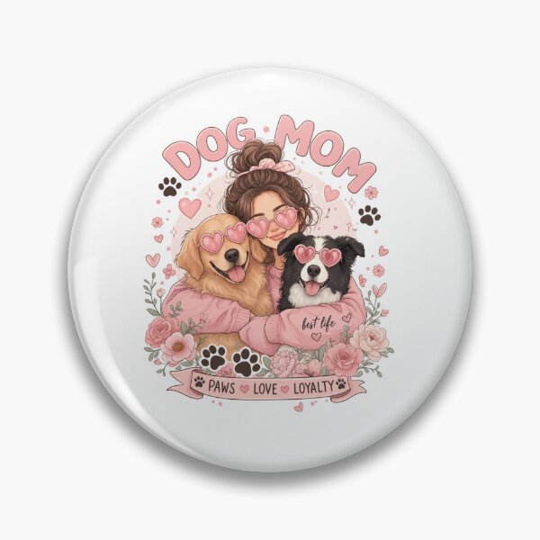 Item preview, Proud Dog Mom Pastel Kawaii Golden Retriever T-Shirt Sticker designed and sold by Ashley critters.