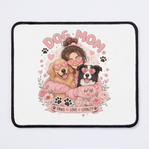 Item preview, Proud Dog Mom Pastel Kawaii Golden Retriever T-Shirt Sticker designed and sold by Ashley critters.