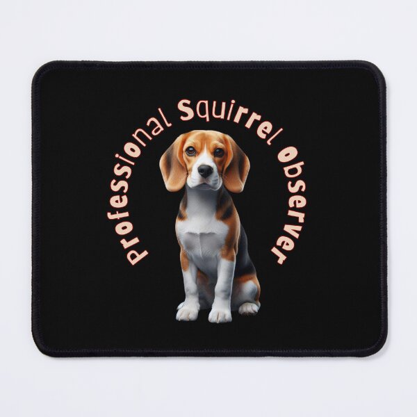 Item preview, Professional Squirrel Observer Funny Beagle Dog designed and sold by PatykArt.