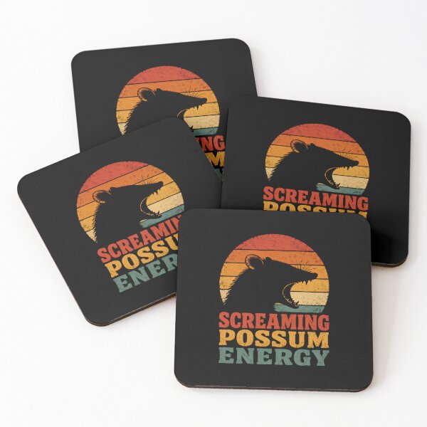 Item preview, Screaming Possum Energy - Funny Student / Funny Gamer designed and sold by DemureArtsy.