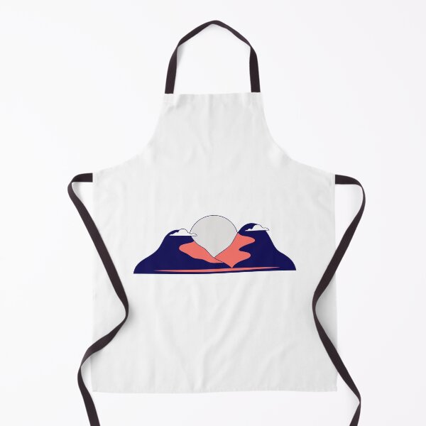 Item preview, Retro Sunset Mountain View - Calm Vibes designed and sold by Inklyst.