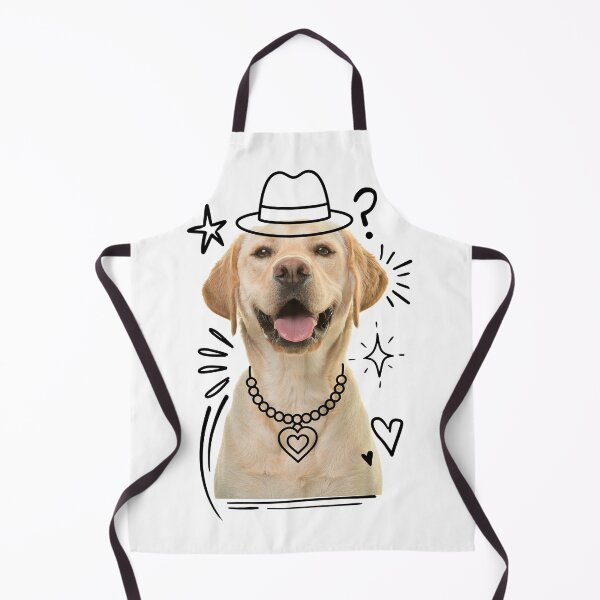 Item preview, Cute Labrador Portrait designed and sold by funwithstickers.