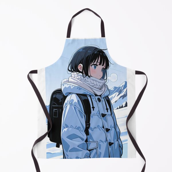 Item preview, Fashion - Man in Blue Parka Jacket Face Scarf Streetwear Anime Variant 4 designed and sold by AnimeShin.