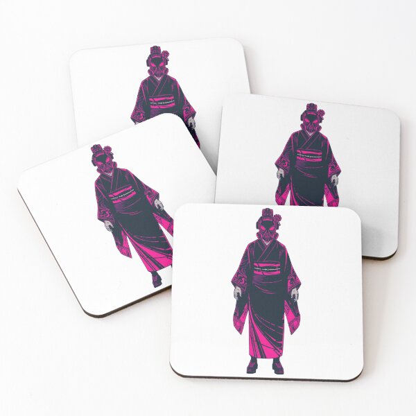 Item preview, Toxic Geisha — Cyberpunk Gas Mask Kimono Figure designed and sold by kummo-0319.