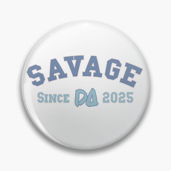 Item preview, Vintage Varsity Savage Since 2025 Typography Retro Streetwear Graphic designed and sold by DesignArtist.ia.