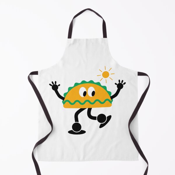 Item preview, Dancing Taco Character Under Sunny Sky - Fun Illustration designed and sold by Inklyst.