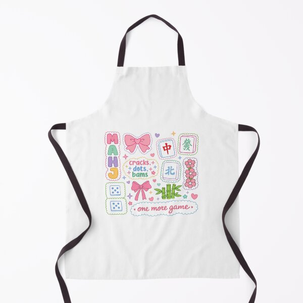 Item preview, Mahjong Cracks Dots Bams One More Game Cute Pastel Mahjong Lover designed and sold by designclub.